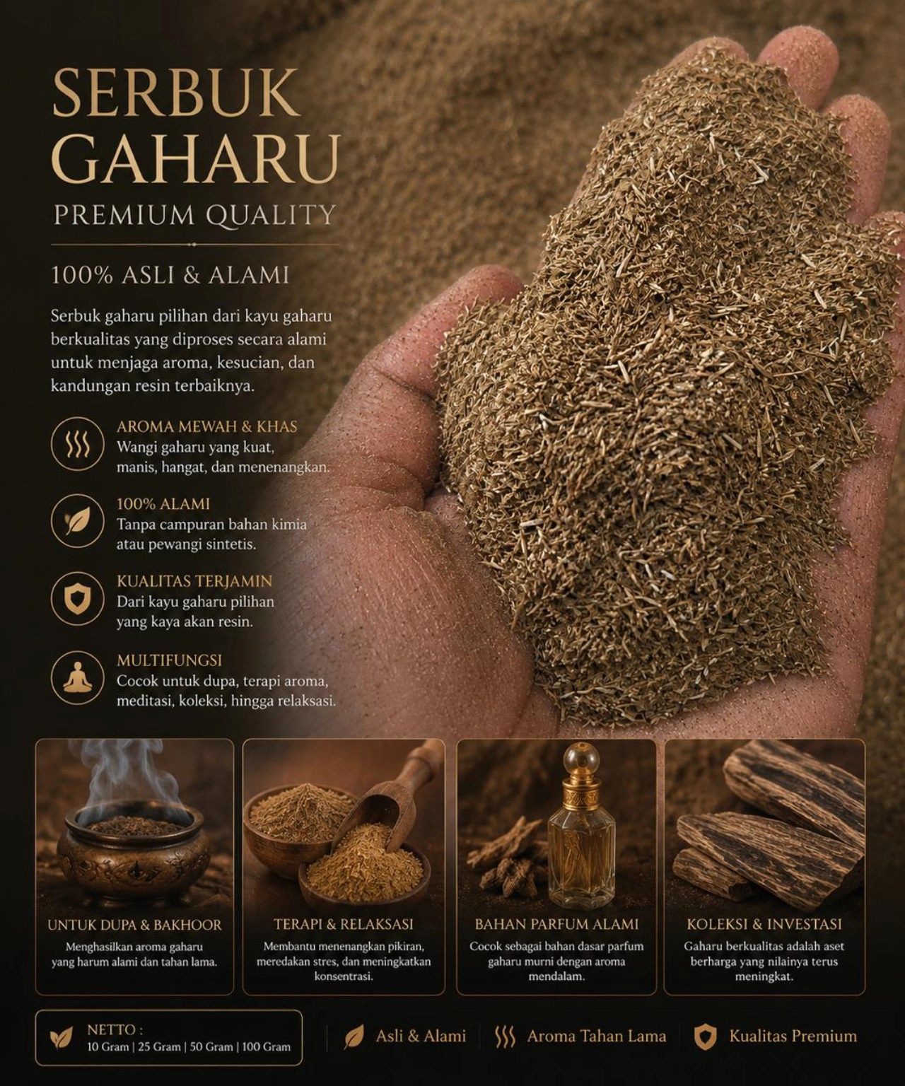 SERBUK GAHARU SUMATERA